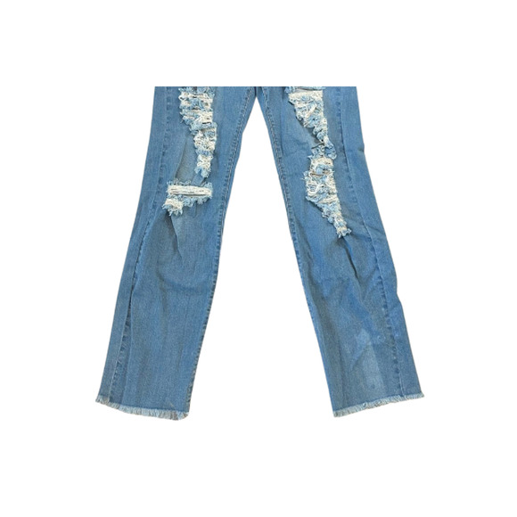 Fashion Nova Jeans Don’t Get Crossed Over Slouch Fit Distressed 11 - Picture 3 of 8
